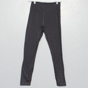 PINK Sport Victoria’s Secret athletic mesh lace bottom high waist leggings